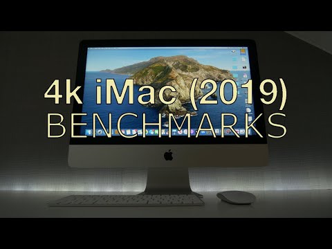 iMac 4K BENCHMARKS (2019)