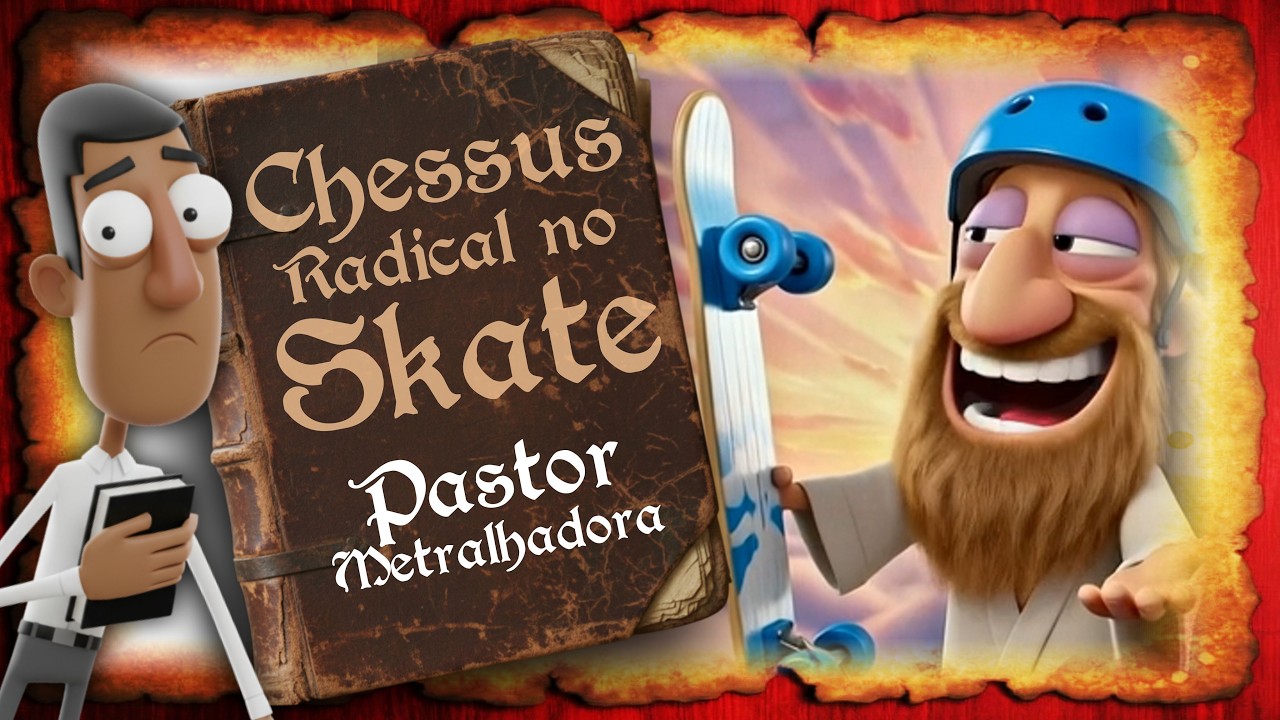 CHESSUS RADICAL NO SKATE -  Culto do Pastor Metralhadora #pastormetralhadora