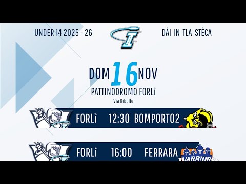 Under14 - War Pigs Forlì/Hockey Imola vs Ferrara Hockey