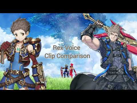 Rex Voice Clip Comparison (Xenoblade Chronicles 2 and 3)