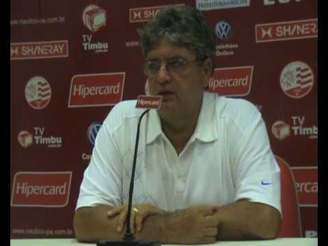 NauticoNET Náutico 0x2 Flamengo Série A 2009 Coletiva Geninho