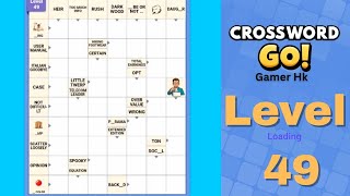Crossword Go level 49 Walkthrough Solution 
