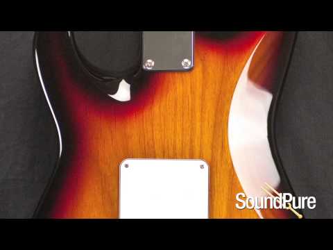 Suhr Classic 3-Tone Sunburst Electric Guitar Demo