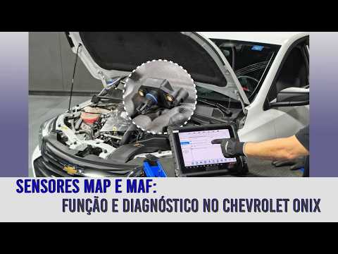 Função e diagnóstico dos sensores MAP E MAF na injeção eletrônica