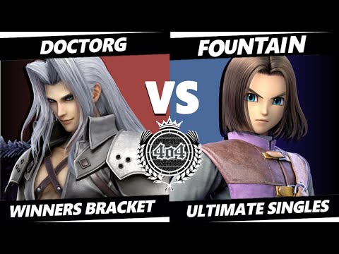 4o4 Smash Monthly 12 - DoctorG (Sephiroth) vs UGA| Fountain (Hero) - Winners Round 2