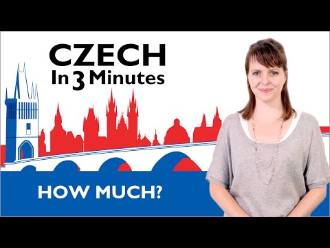 Learn Czech - How Much? - Czech in Three Minutes