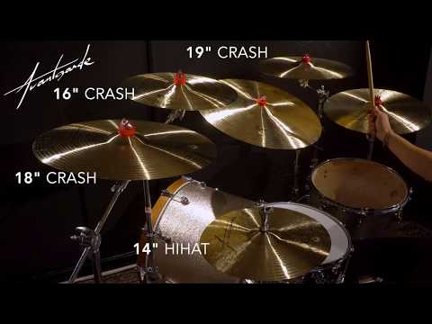 Avantgarde Cymbals Cope Series - Sound Demonstration