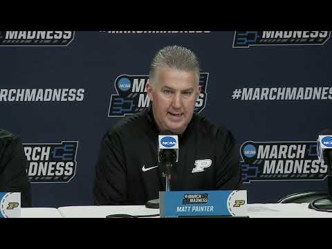 Purdue First Round Postgame Press Conference - 2022 NCAA Tournament