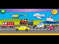 Vehicle Sounds Car Bus Train Police Car Enjoy And Studies Kids