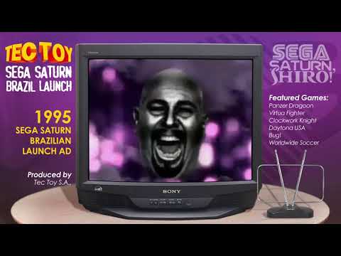 TEC TOY Brazil's SEGA Saturn Launch Ad - August 1995