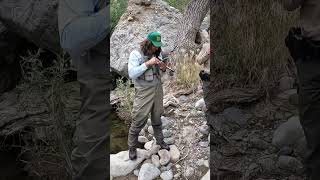Game Warden 👮‍♂️ Found Us in Remote 🎣 Backcountry Spot!!! 😳 #gamewarden #troutfishing #warden #trout