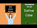 Learn German | German Grammar | Dative case | Dativ | A1