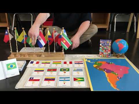 Geography: Flags of South America