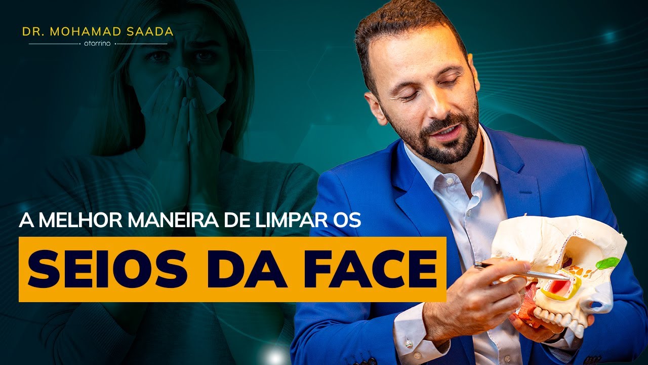 SINUSITE: COMO DRENAR A SECREÇÃO PRESA NO ROSTO!