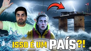 Ele Descobriu UM LUGAR SECRETO NO MEIO DO MAR... Revelando SEALAND