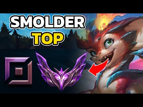 SMOLDER TOP MASTER GAMEPLAY, LOL OFF-META BUILD/GUIDE, HOW TO PLAY SMOLDER TOP