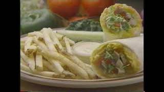 Restaurant  -1996 - Applebee's Tortilla Commercial