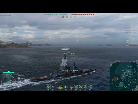 World of Warships: Charles Martel - My Favorite French Cruiser 1080p60fps