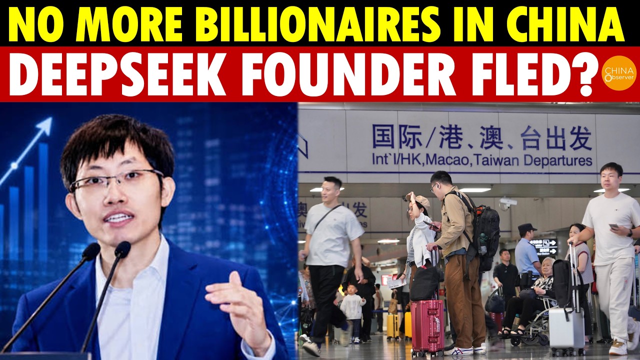 Shocking! No More Billionaires in China: DeepSeek Founder Liang Wenfeng Rumored to Have Fled