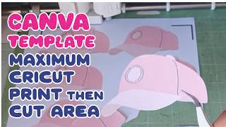 Cricut Hack 2026: How to Maximize Print and Cut on A4 Paper Using Canva! (Free Template)