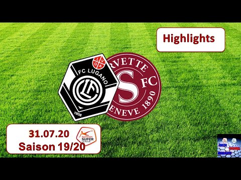 Highlights: FC Lugano vs Servette - Genf FC (31.07.2020)