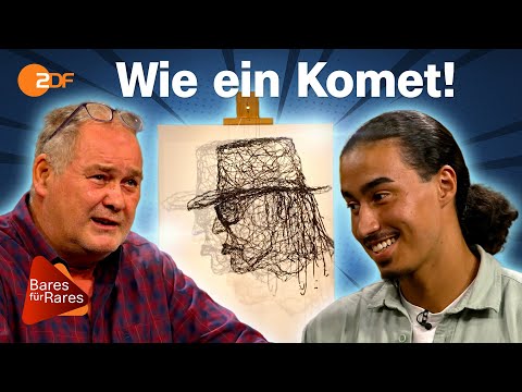 Video Thumbnail: Denkmal schlägt ein: Drahtskulptur von Udo Lindenberg geht durch die Decke | Bares für Rares