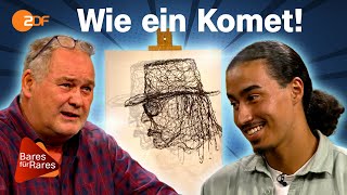 Denkmal schlägt ein: Drahtskulptur von Udo Lindenberg geht durch die Decke | Bares für Rares