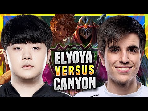 DK CANYON vs MAD ELYOYA in EUW SOLOQ! *BOOTCAMP* - DK Canyon Plays Taliyah JUNGLE vs MAD Elyoya Zed!