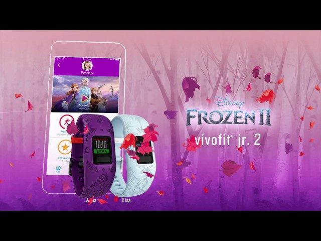 Video teaser voor Garmin: vívofit® jr. 2 Action Watch für Kinder - jetzt im Disney Eiskönigin 2 Design