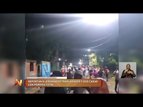 🚨 Nueva rotura de tubería matriz en Kempis deja heridos y pérdidas totales #Guarenas #Guatire 