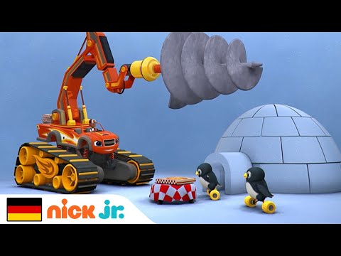 Blaze und die Monster-Maschinen | Blaze und das Pizza-Rennen! | Nick Jr. Deutschland