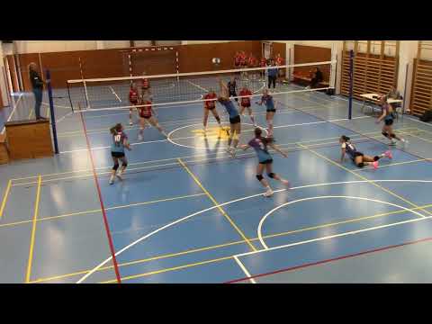 Mikulova A - Č. Budějovice, 1. zápas, sety 1 a 2