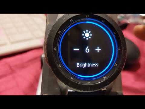 How to change the Brightness | Samsung Galaxy Watch
