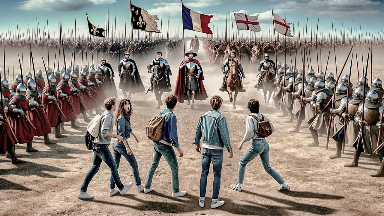 Jovens Voltam no Tempo mas Param No Meio de Uma Guerra Medieval do Século 14 e São Atacados