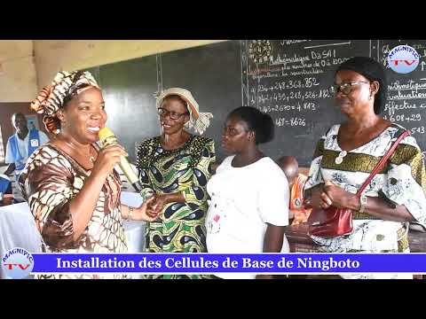 Installation des Cellules de Base de l'ONG Grâce Éternelle/Étape de Ningboto .