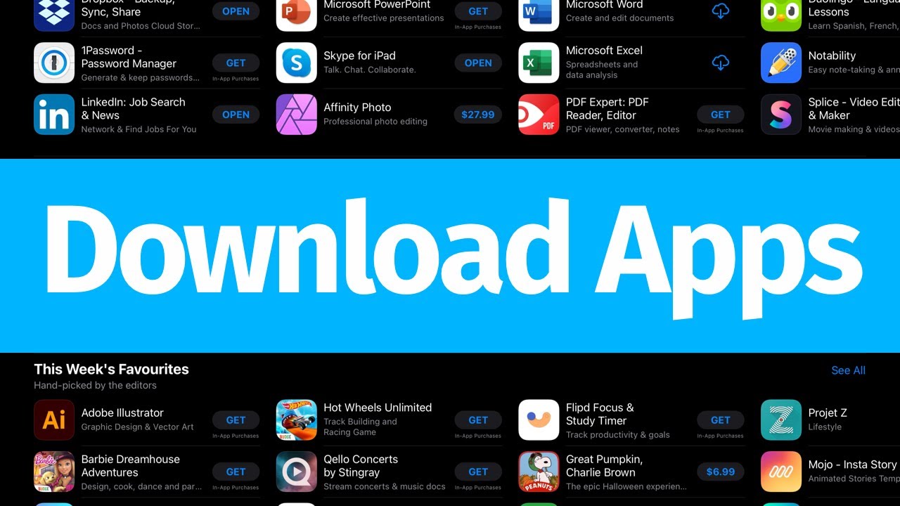 How to Get Apps on iPad 2020 | iPad Air, iPad mini, iPad Pro