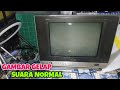 Analisa Perbaikan TV Tabung Polytron Gambar Gelap Suara Ada