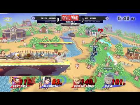 2GGC: Civil War - ZeRo & Nairo Vs. Salem & Mew2King Pools Winners Finals