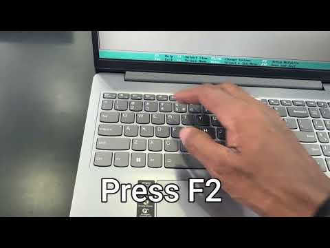 How to enter BIOS And UEFI Boot menu Lenovo IdeaPad 3 15ALC6