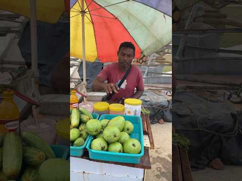 Hardworking Uncle Selling Guava Masala Chaat In Digha #shorts