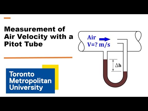 Solved Problem: Measurement of Air Velocity with a Pitot Tube