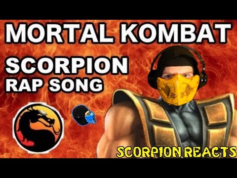 Scorpion & Sub-Zero REACT - SCORPION RAP SONG - MORTAL KOMBAT | MKX PARODY REACTION!