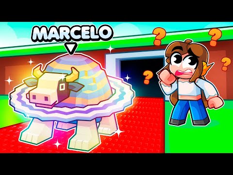 ME DISFARCEI de BRAINROT RARO no Roblox!