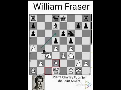 Pierre Charles Fournier de Saint Amant vs William Fraser year 1836