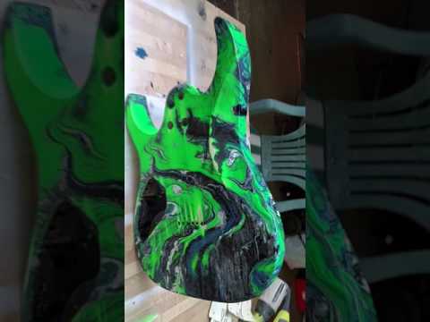 Paint Swirl Ibanez GIO project