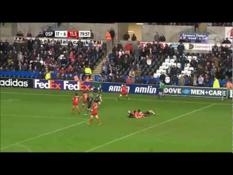 Toulouse "absolutely butcher a try" vs Ospreys