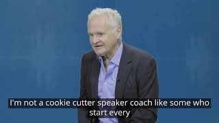 What should a speaker coach bring to the table?