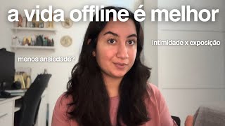 parei de expor minha vida nas redes sociais… e tudo mudou