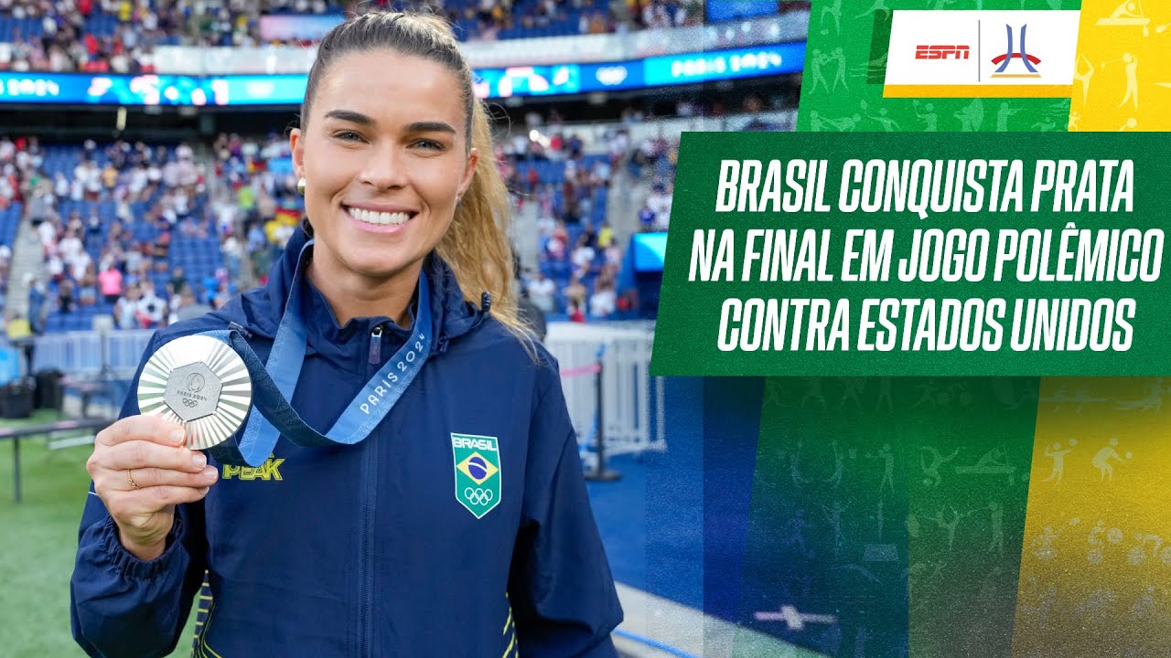 Tudo sobre a MEDALHA DE PRATA DO BRASIL e POLÊMICAS em Brasil x EUA na final | Mina de Passe