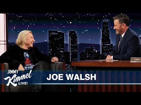 Joe Walsh on Playing with Peter Townshend, VetsAid Charity Show & He Jams on the Clarinet